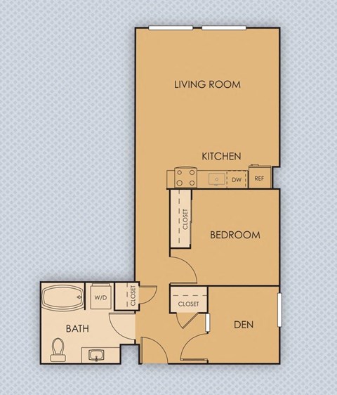 Tempo PDX Apartments C7 Floor Plan